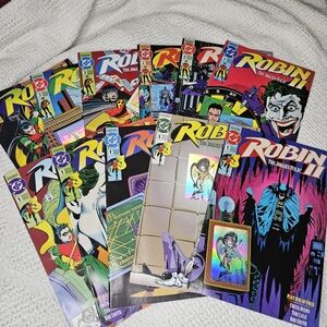 Robin II The Joker’s Wild Hologram- DC Comics *LOT OF 11 COMICS* ELEVEN COMICS